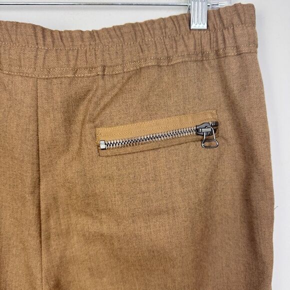 3.1 PHILLIP LIM | Khaki Green Wool Drawstring Trouser Pants Women’s Size 6 - Picture 8 of 9